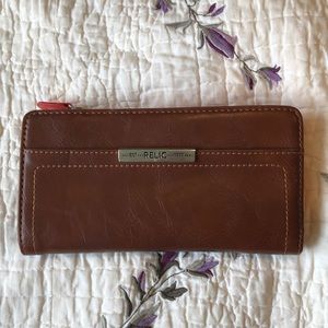 Relic tan wallet!